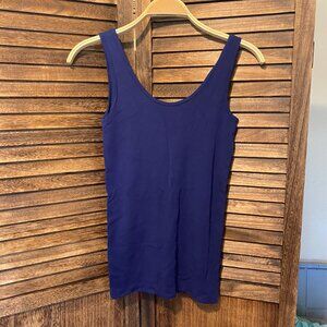 C'est Moi Double Scoop Tank Indigo